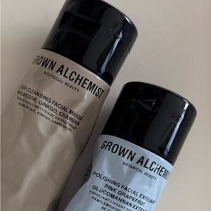 Set of 2 Grown Alchemist Facial Care Masque & Exfoliant - new clean skincare